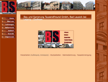 Tablet Screenshot of bau-tausendfreund.de